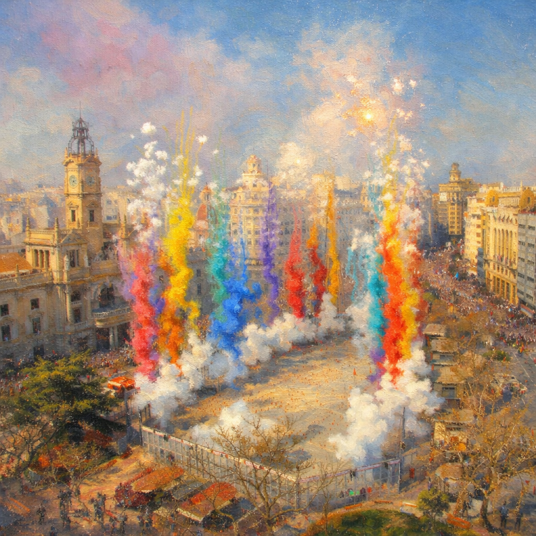 Why Valencians Love the Sound of Gunpowder.