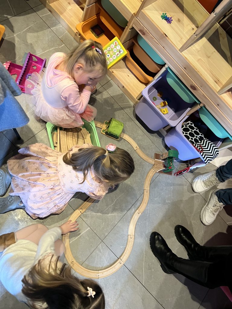 Children In Valencia Play Cafe