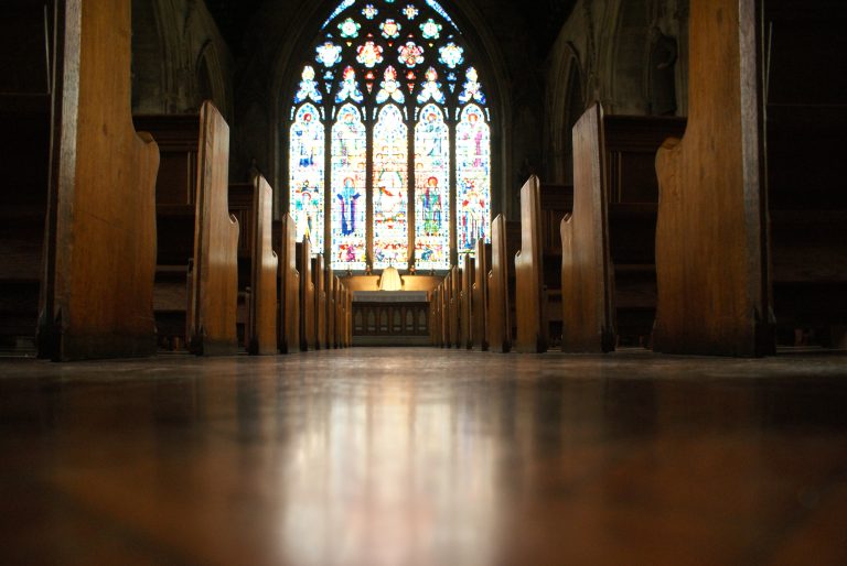 Inside a Catholic Church