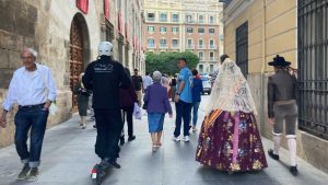 Street scene in Valencia