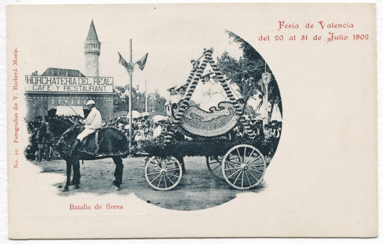 Vintage Batalla de Las Flores Photo in Valencia