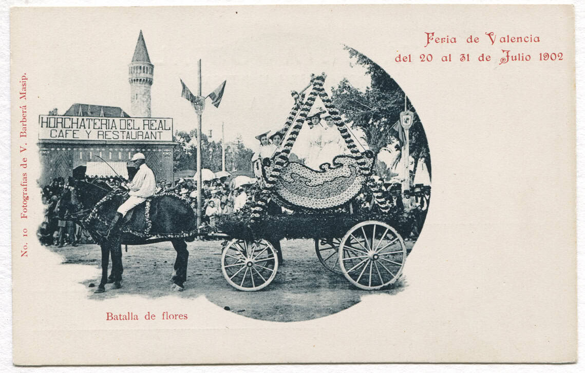 Vintage Batalla de Las Flores Photo in Valencia