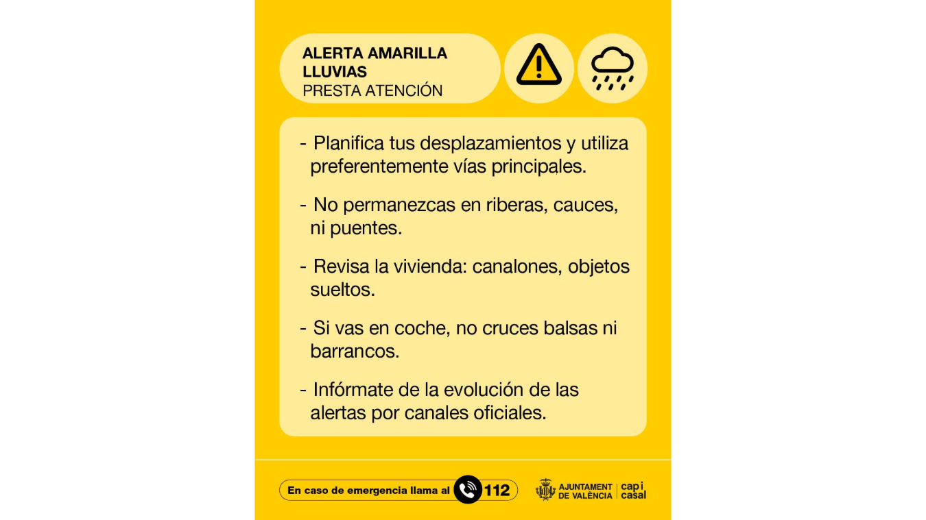 Yellow Alert for Rain on 17 Sep 26